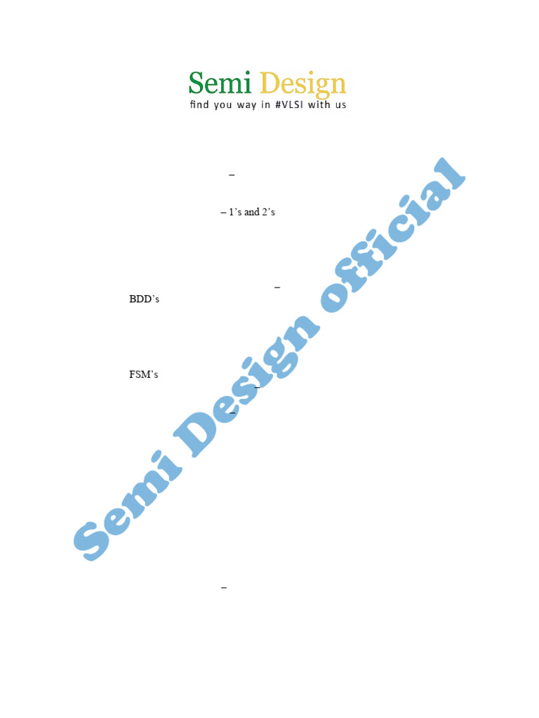Digital Logic Design | PDF