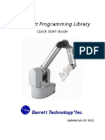 Libbarrett Programming Manual