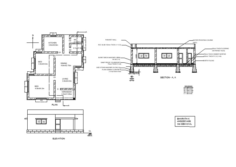 Building Drawing 05 | PDF | Materials | Civil Engineering