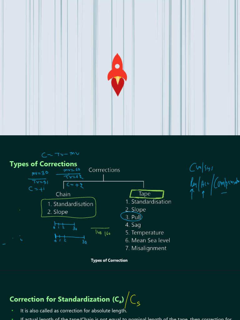 Claass 3 Types of Vernier & Error | PDF | Surveying | Area