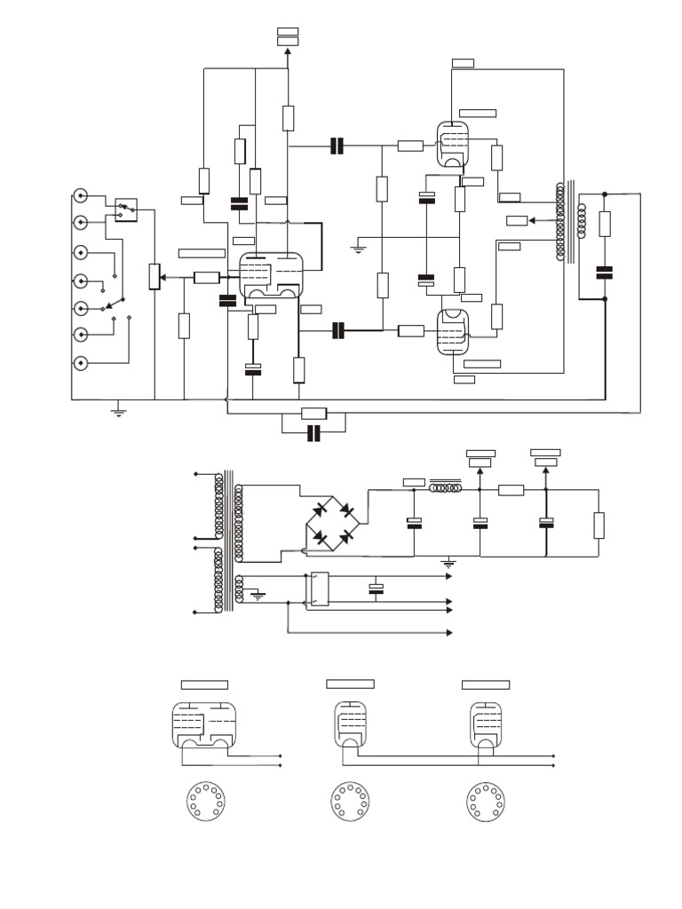 EL83_PP_ECF80_2 | PDF | Vacuum Tube | Components