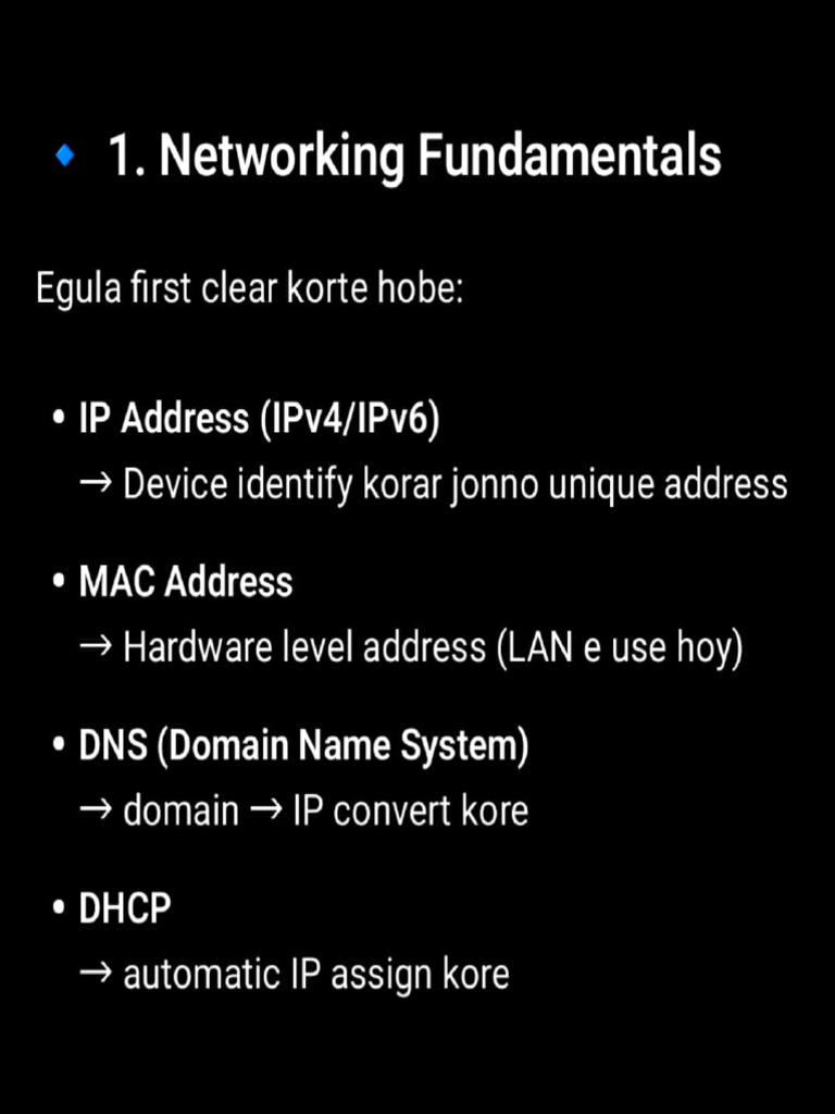 Networking Roadmap | PDF