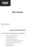 SAS Training: SAS Environment and Concepts of Libraries