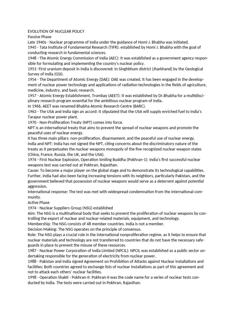 ncp e | PDF | Nuclear Proliferation | Treaty On The Non Proliferation ...