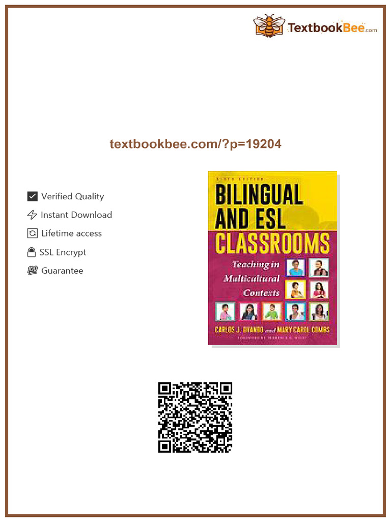 Bilingual and ESL Classrooms Teaching in Multicultural Contexts Sixth ...