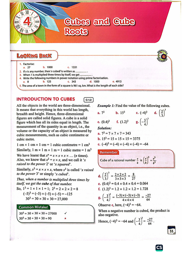 Cubes and Cube Root (1) | PDF