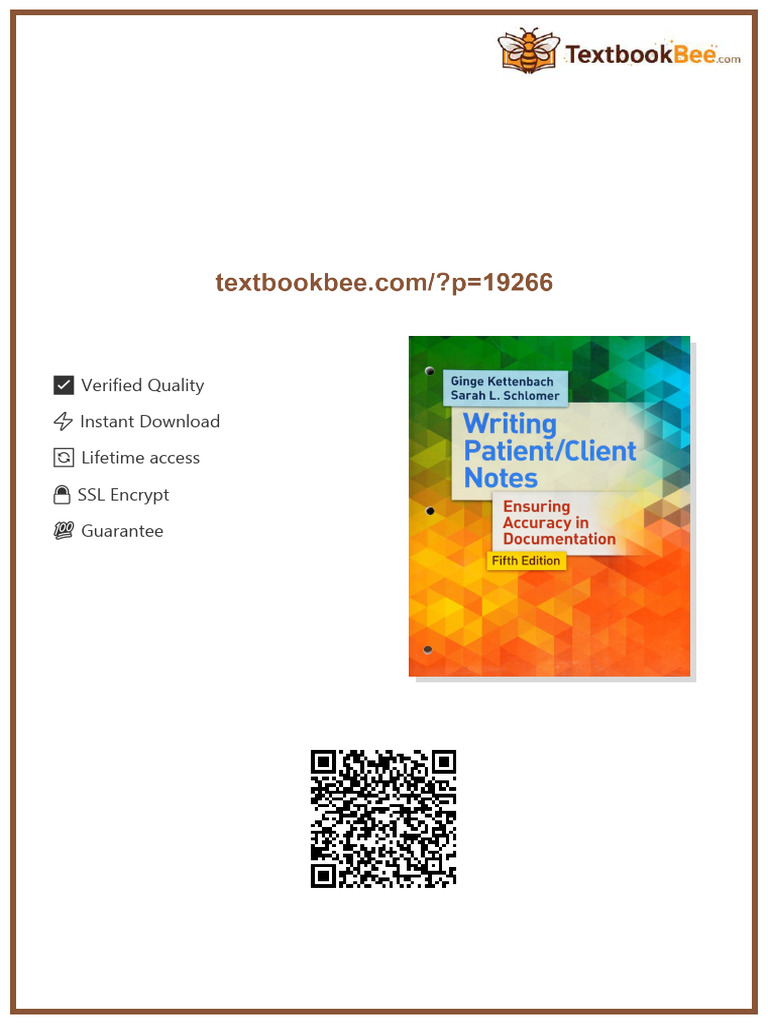 Writing Patient Client Notes Ensuring Accuracy in Documentation Fifth ...