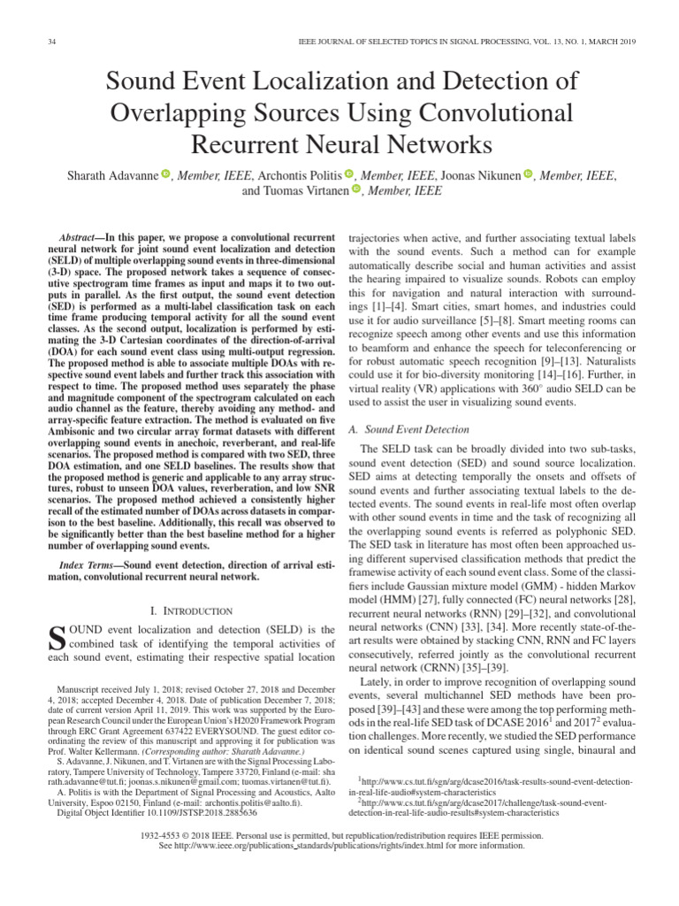 Sound Event Localization and Detection of Overlapping Sources Using ...