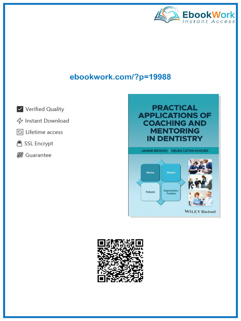Read the Practical Applications of Coaching and Mentoring in Dentistry ...