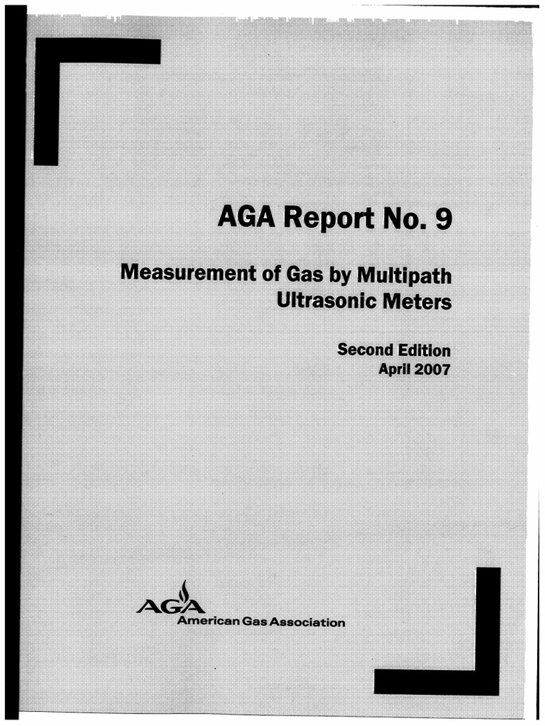 AGA 9 2007e | PDF | Flow Measurement | Calibration