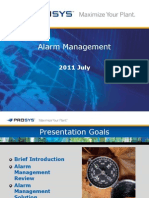 Alarm Management: 2011 July