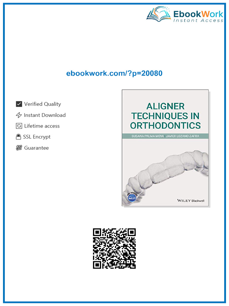 Download Aligner Techniques in Orthodontics 1st Edition Susana Palma ...