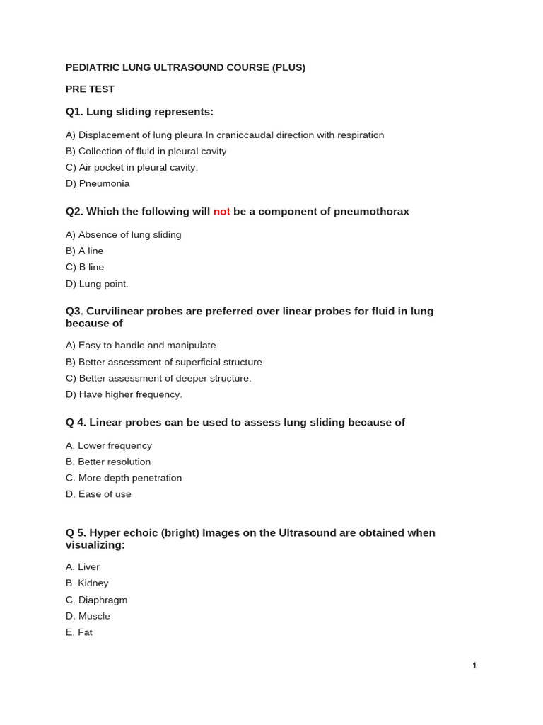 PLUS Pre test(1) | PDF