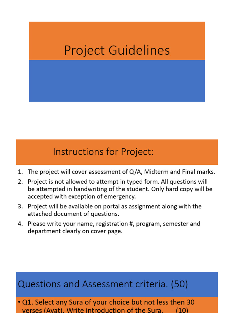 Project (Spring 2026) | PDF
