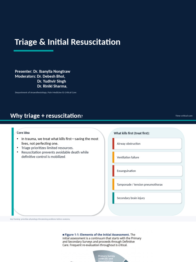 TRAUMA Dr.Ibanylla | PDF | Major Trauma | Cardiopulmonary Resuscitation