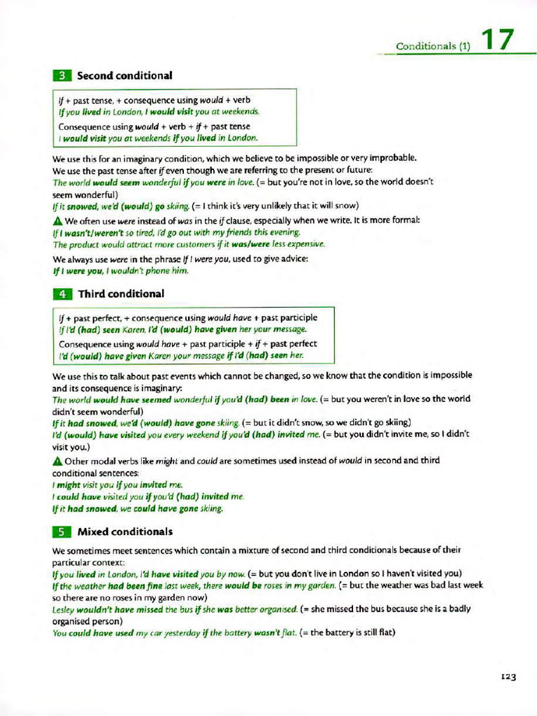 Revision Conditionals 3 | PDF | Language Mechanics | Syntax