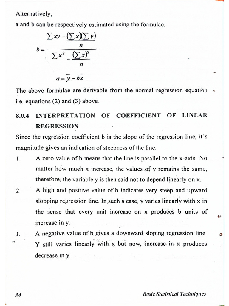 note on correlation and regression | PDF
