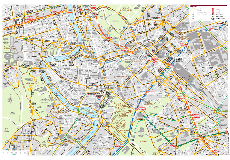 Mappa Roma Centro | PDF