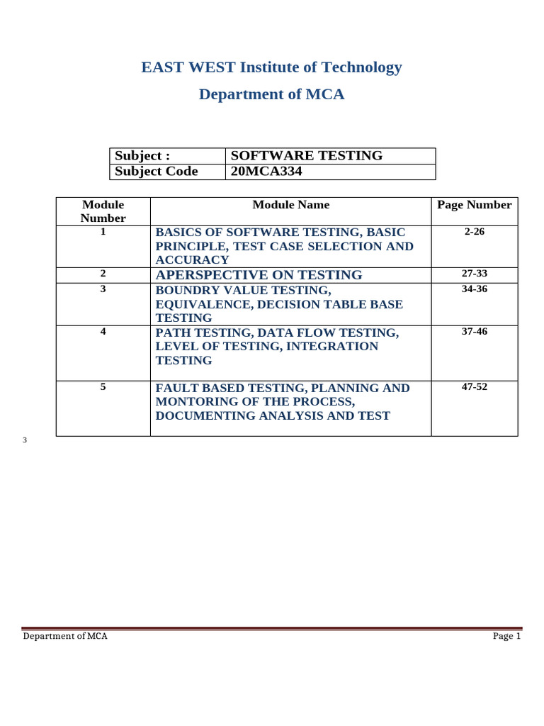 ST NOTES | PDF | Software Testing | Computer Program