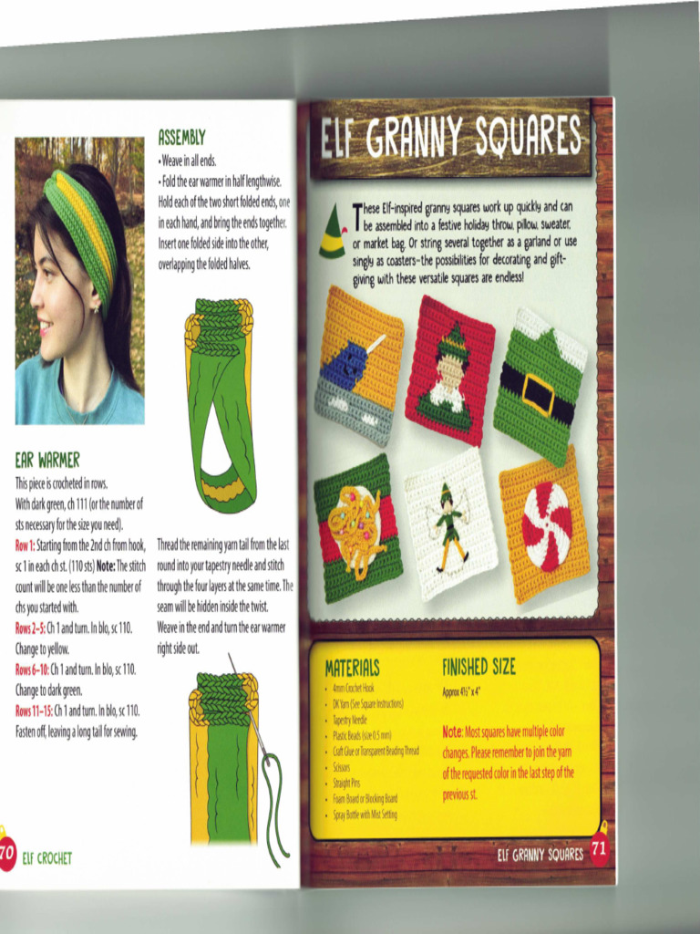 Elf Granny Squares | PDF