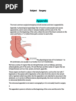 Abdominal Exam Techniques for Appendicitis | PDF
