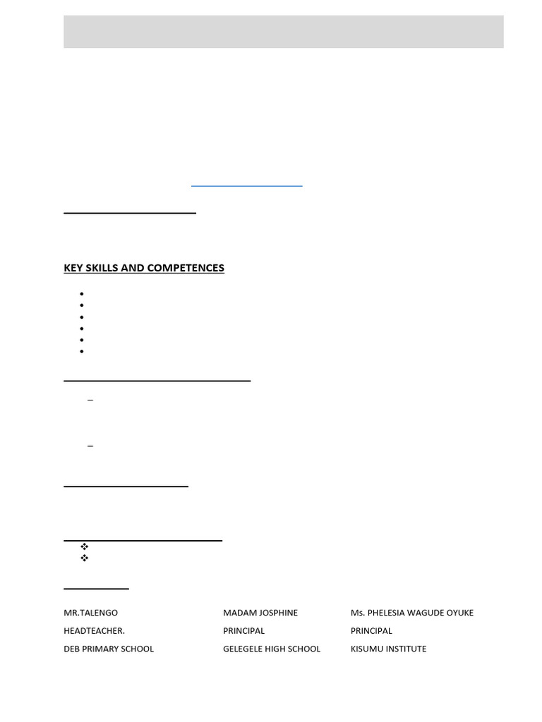 MY CV | PDF