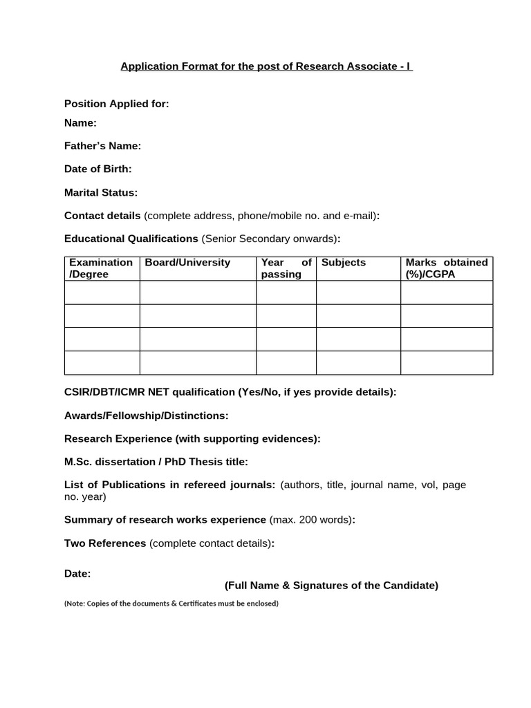 Application Format RA DC 06-02-2026 | PDF
