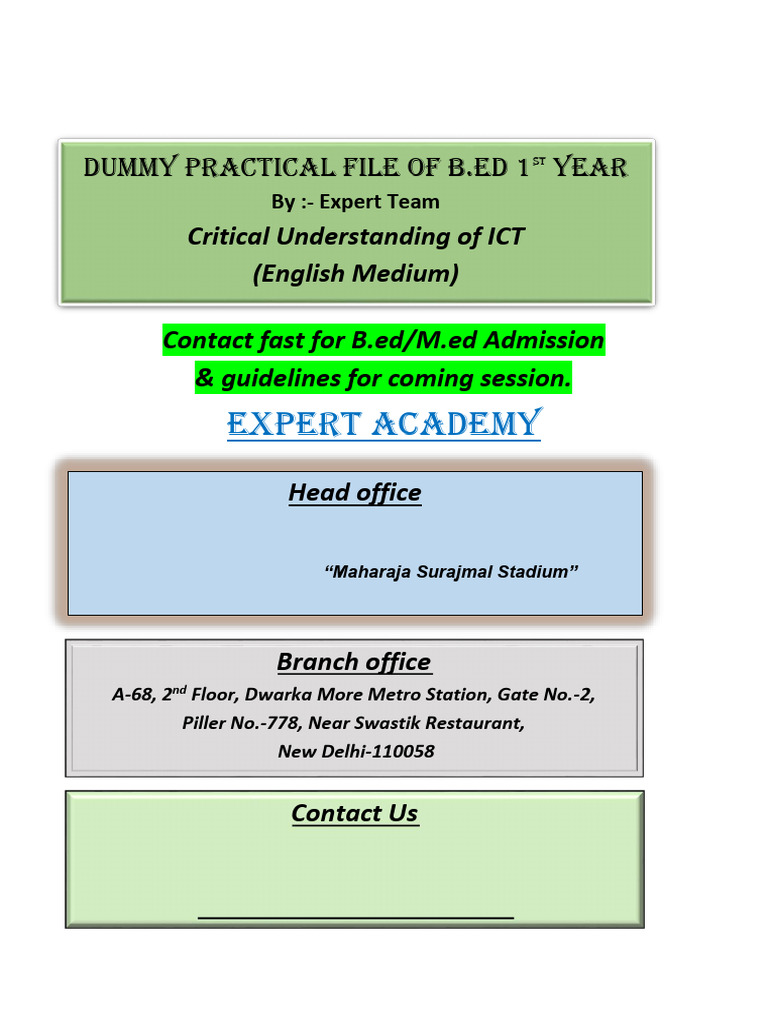 Critical-Understanding-of-ICT-English | PDF