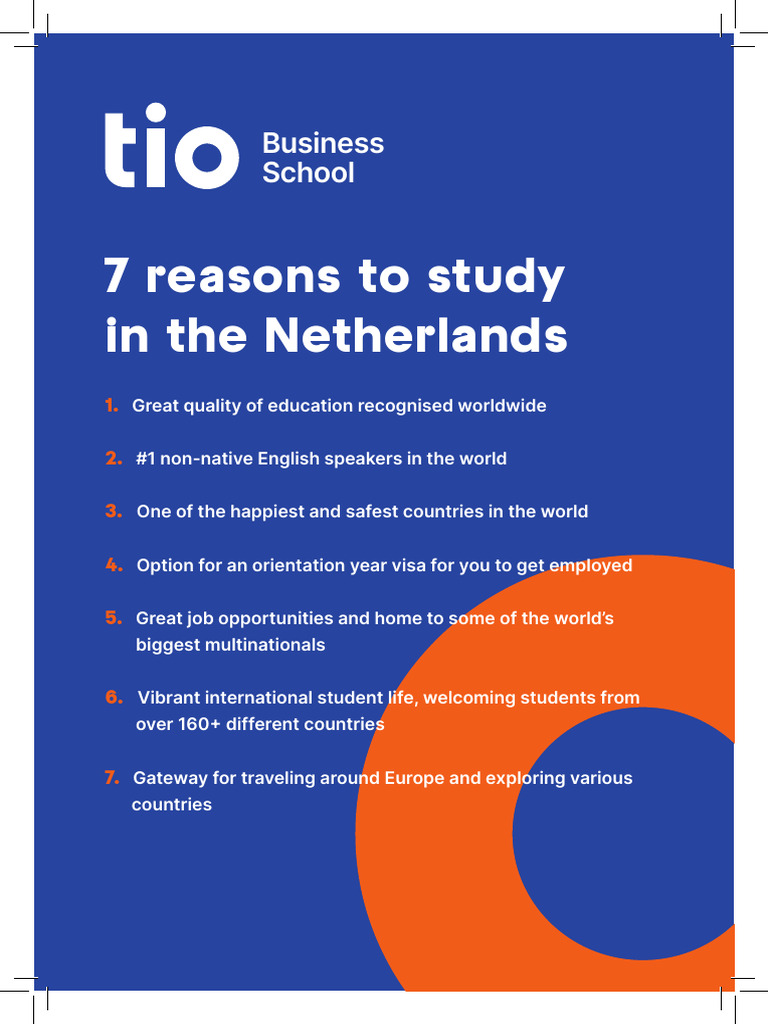7 Reasons to Study in the Netherlands | PDF