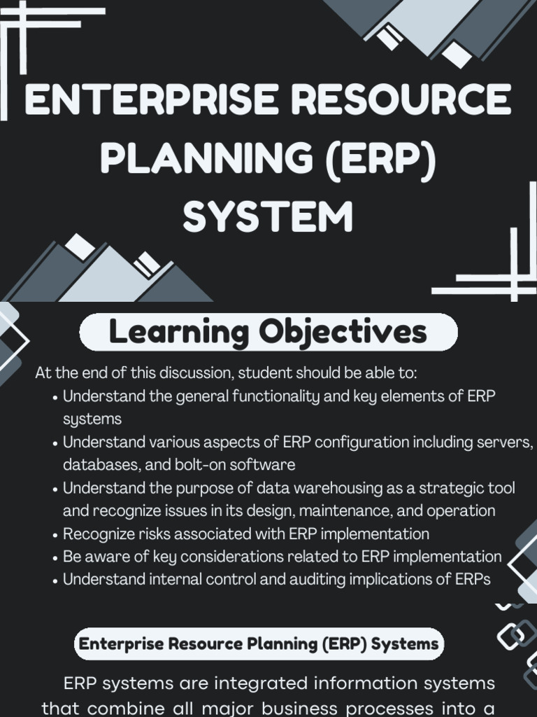 Erp System - 20260506 - 184258 - 0000 | PDF | Data Warehouse ...