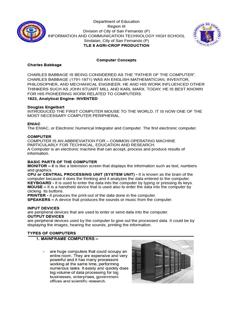 Grade 7 Comp Sci Reviewer | PDF | Window (Computing) | Office Equipment
