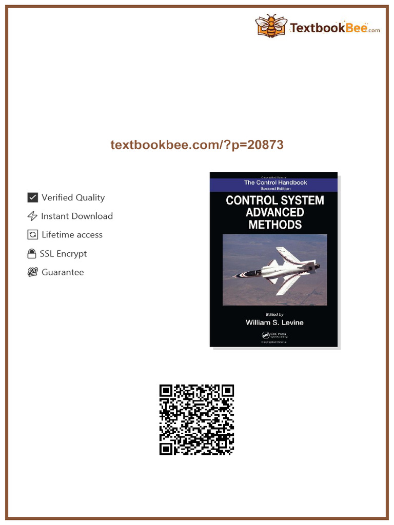 The Control Handbook Control System Advanced Methods 2ed Edition Levine ...
