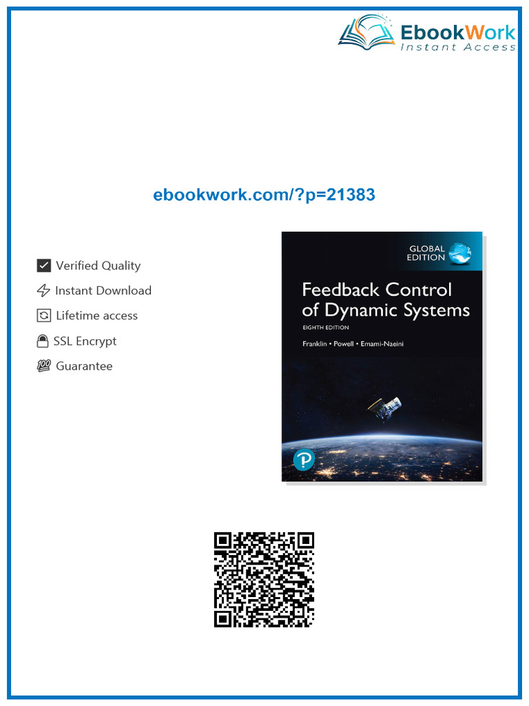 Feedback Control of Dynamic Systems What's New in Engineering 8th ...