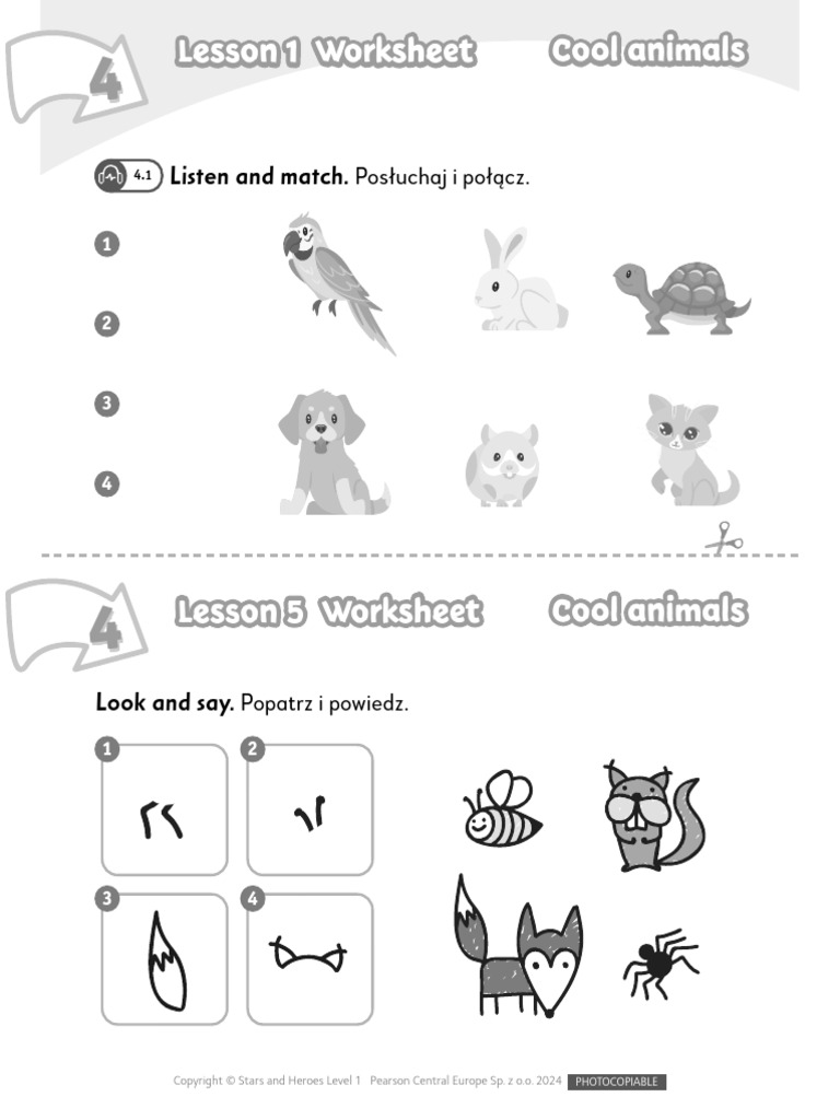 SaH Worksheets 1 PL U4 | PDF
