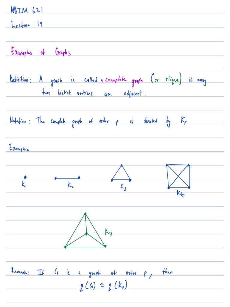 Discrete Maths Lecture 19 | PDF | Mathematical Concepts | Theoretical ...