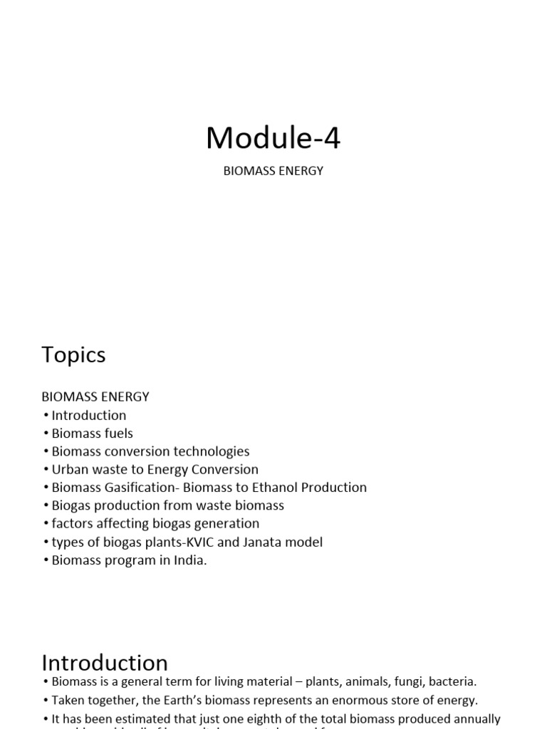 module 5 | PDF | Biodiesel | Anaerobic Digestion