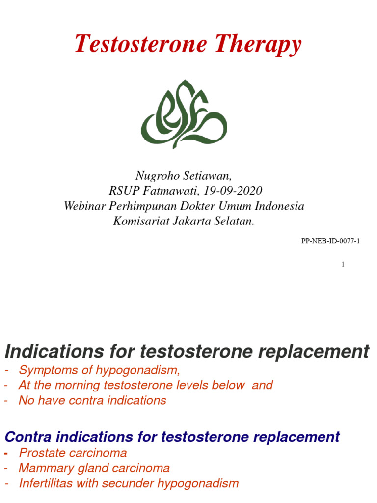 Testosterone Therapy | PDF