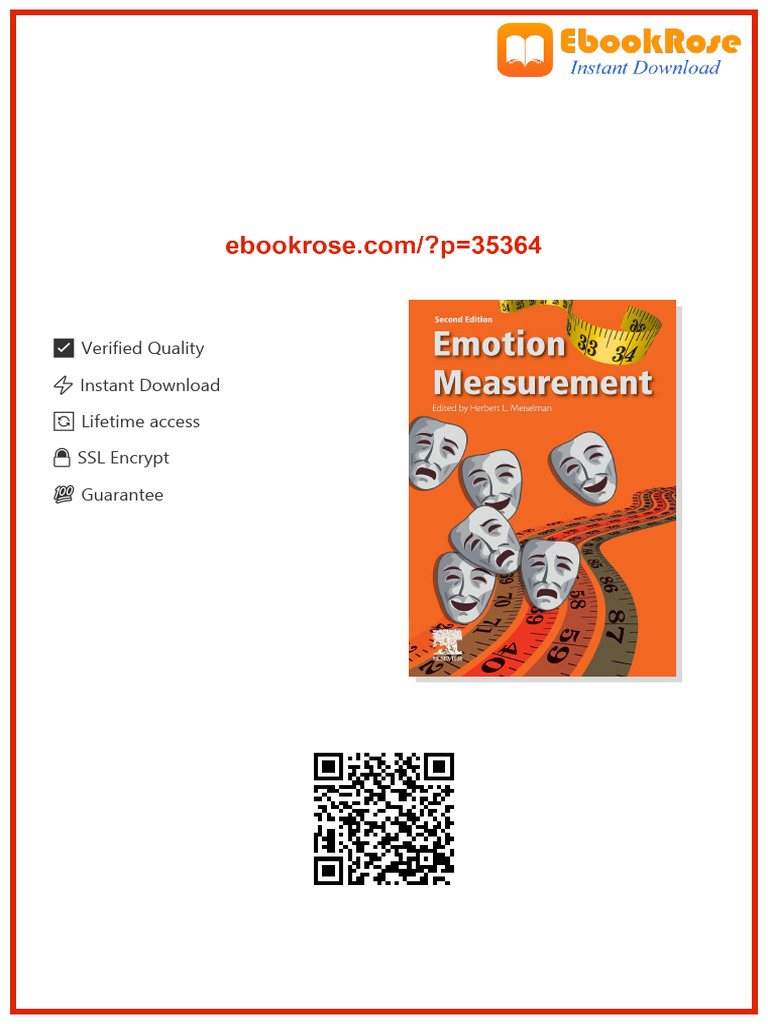 Emotion Measurement 2nd Edition Herbert L. Meiselman - PDF copy | PDF ...