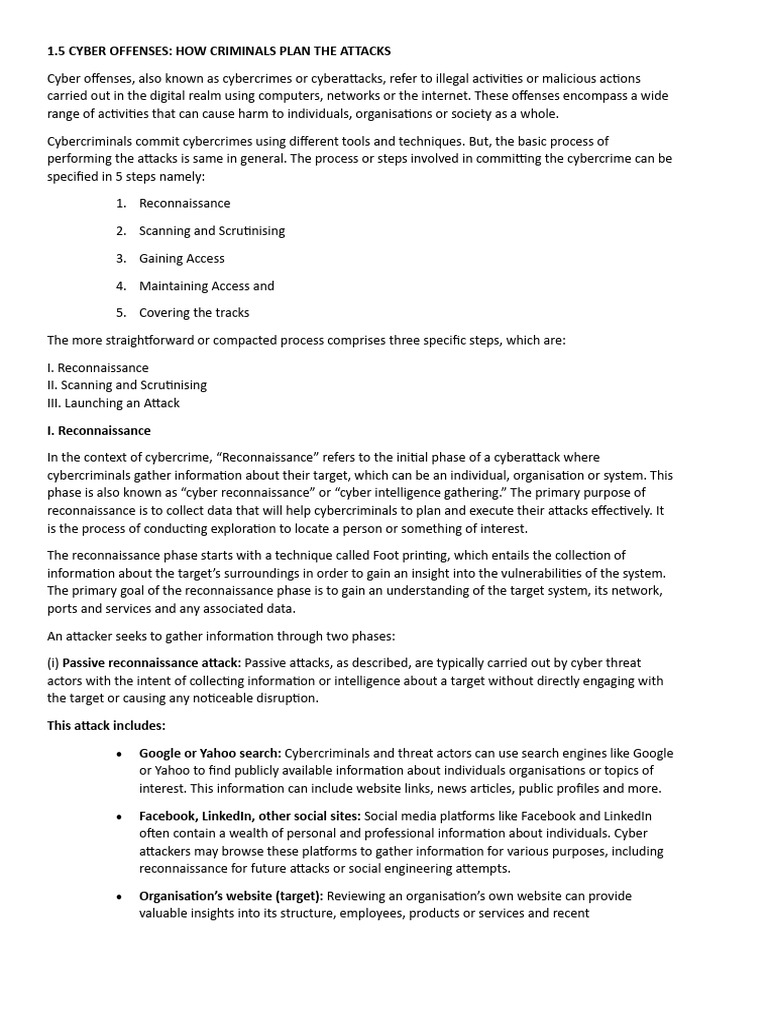 CS UNIT 1 Notes(Part 2) | PDF | Phishing | Social Engineering (Security)