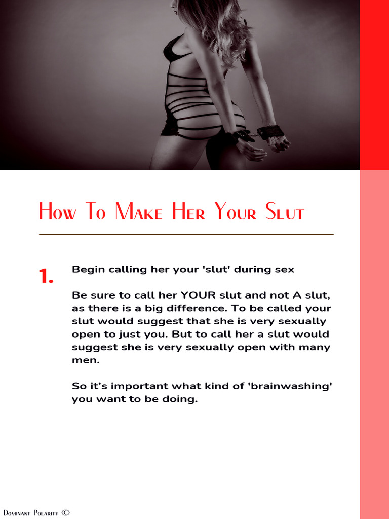 3 How To Make Her Your Slut  PDF 