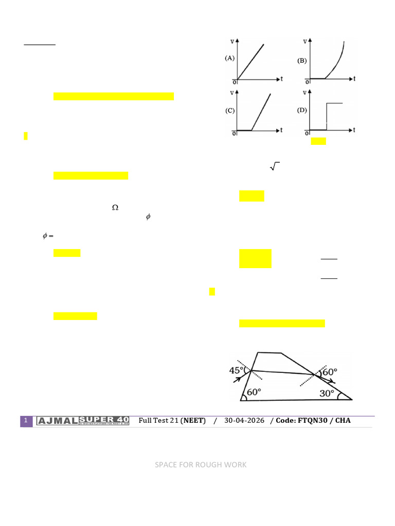 Phys Cha Ft 21 PDF (Final) | PDF | Physics | Physical Quantities