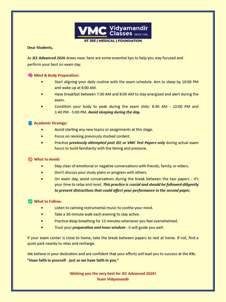 Last Letter 2026 | PDF