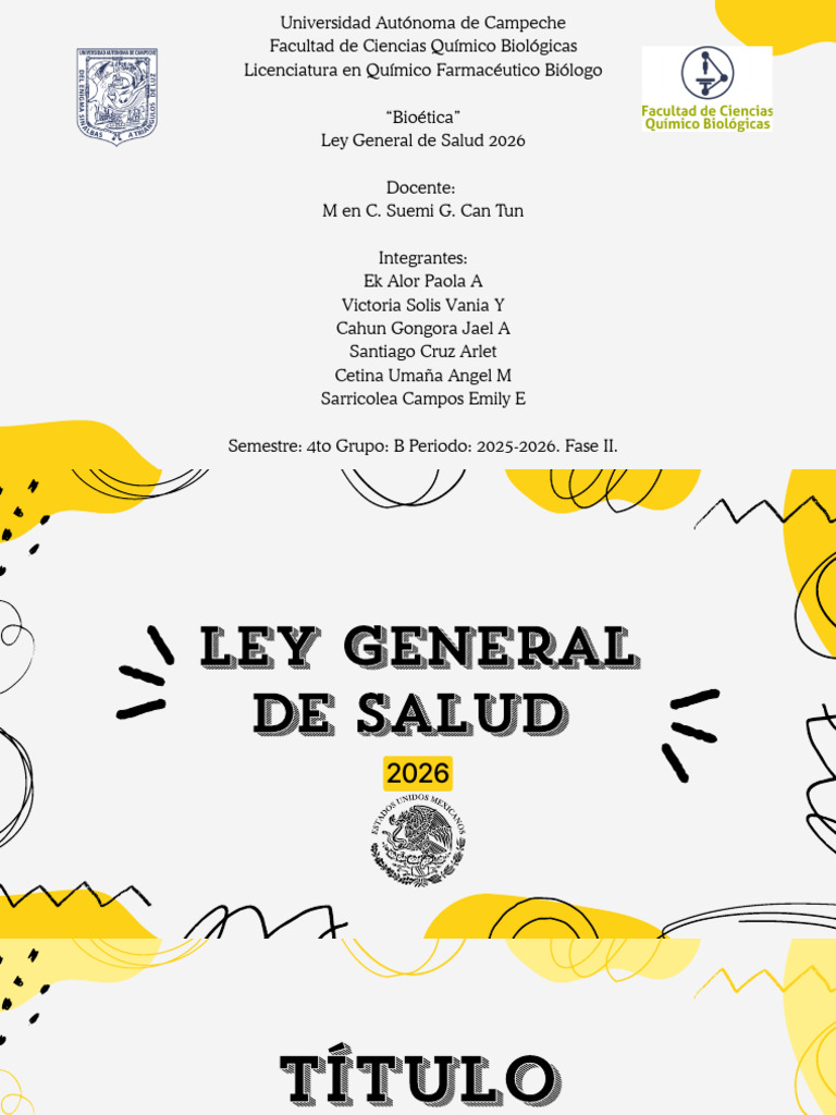 Ley General de Salud | PDF | Cuidado de la salud | Transplante de organo