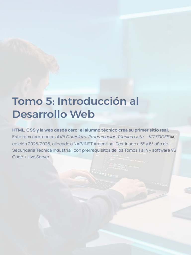 Tomo 5 Introduccion Al Desarrollo Web | PDF | HTML | Red mundial