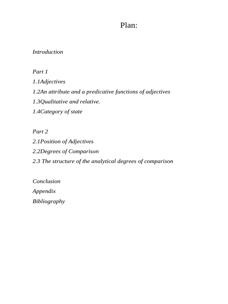 Adjectives | PDF | Adjective | Noun
