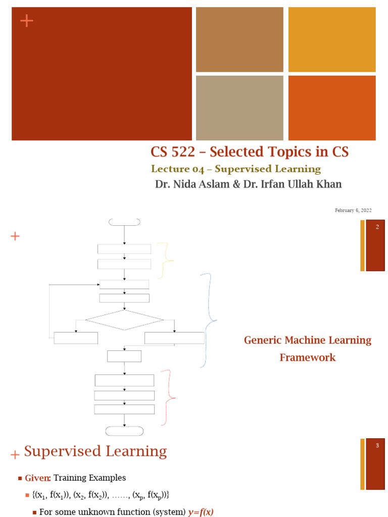 Lecture 03 - Supervised Learning | PDF | Machine Learning | Statistical ...
