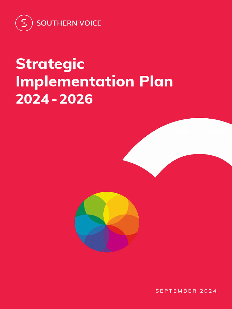 Southern Voice Implementation Plan 2024 2026 5 | PDF | Collective ...