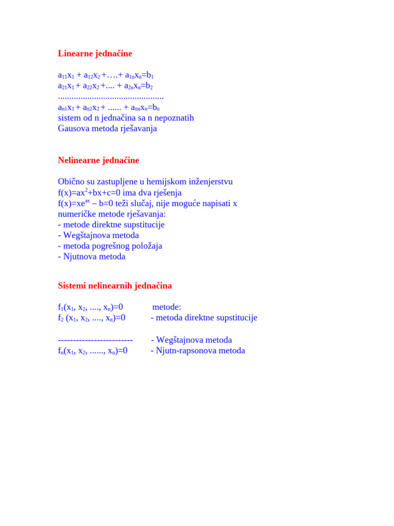 Predavanje 5 Novo | PDF
