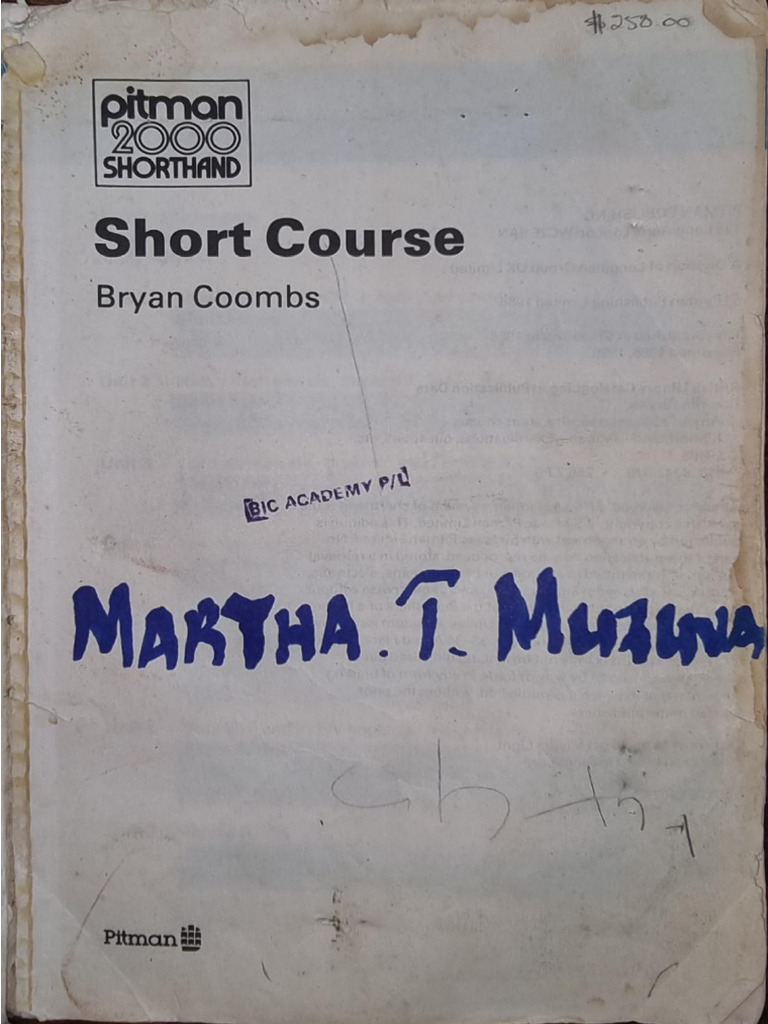 Shorthand Course | PDF