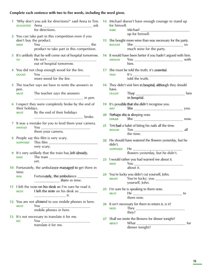 6 Practice Tests Fce St-16 | PDF